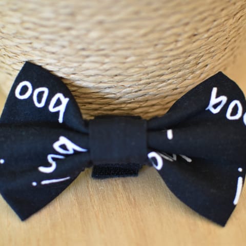Boo Dog Bow Tie