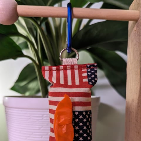 Americana Dog Waste Bag Dispenser