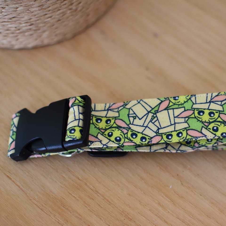 Adjustable Baby Yoda Dog Collar, photo 2 of 2