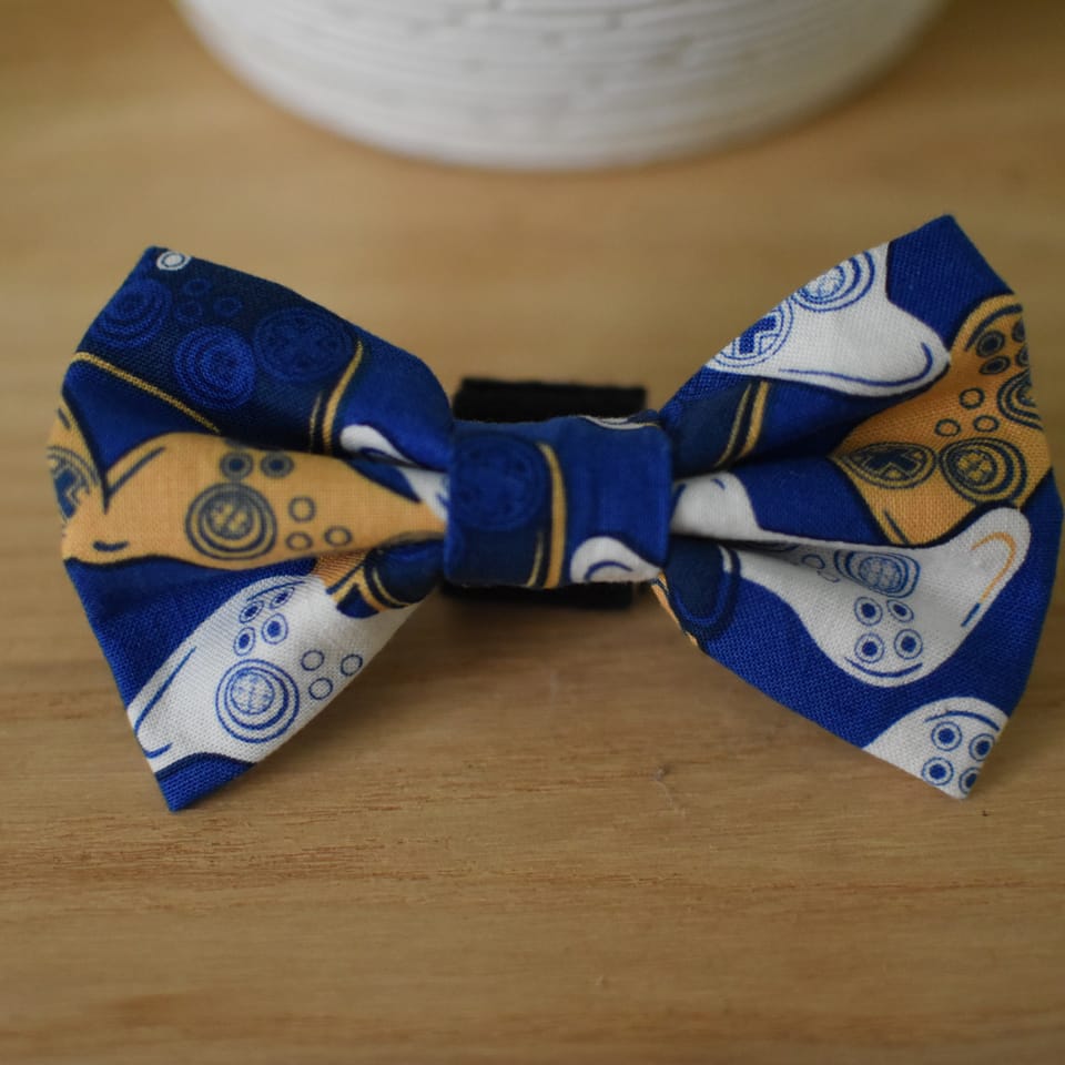 Gamer Dog Bow Tie, photo 1 of 2