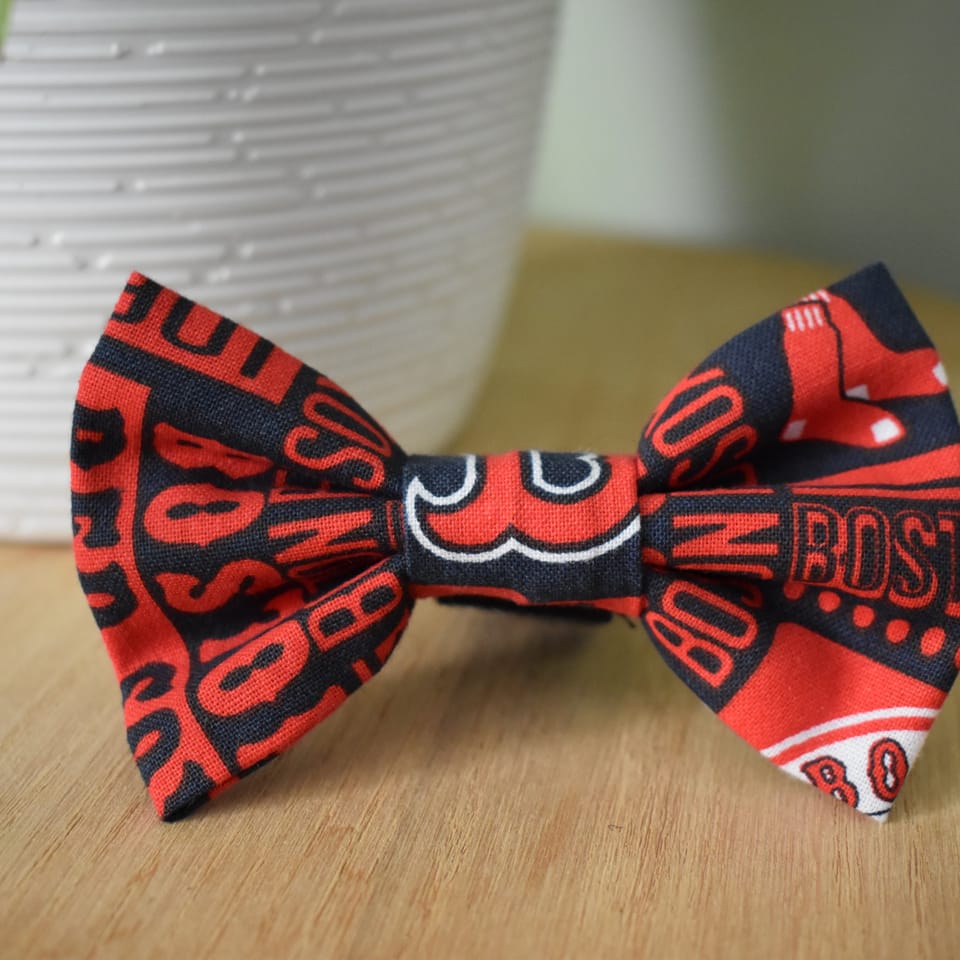 Boston Red Sox Dog Bow Tie, photo 1 of 2