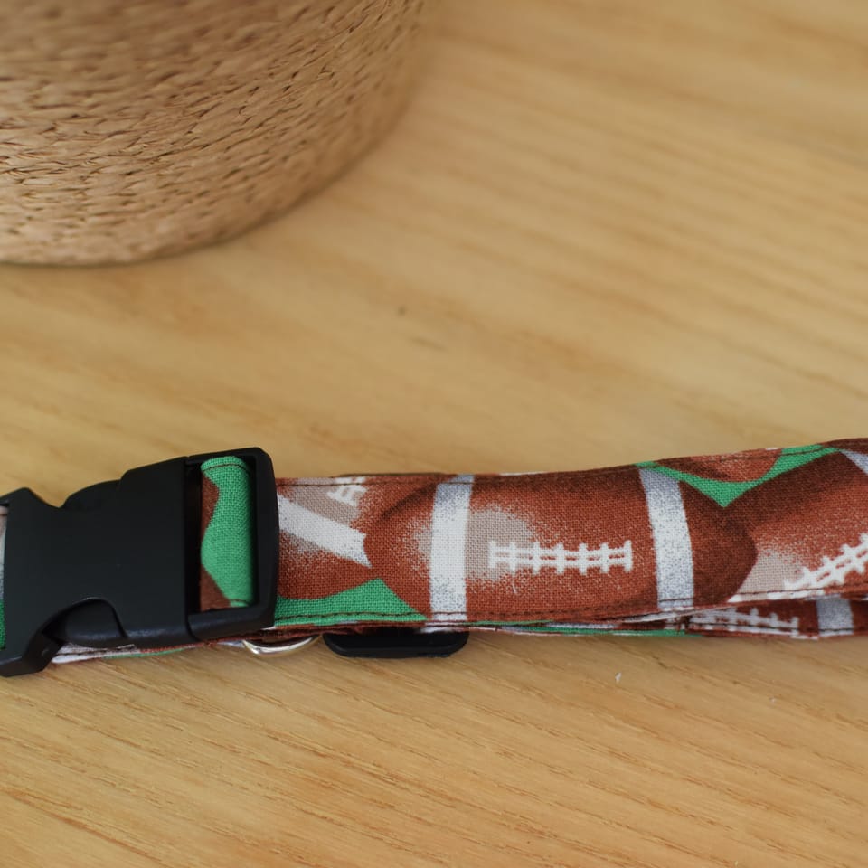 Adjustable Football Dog Collar, photo 2 of 2