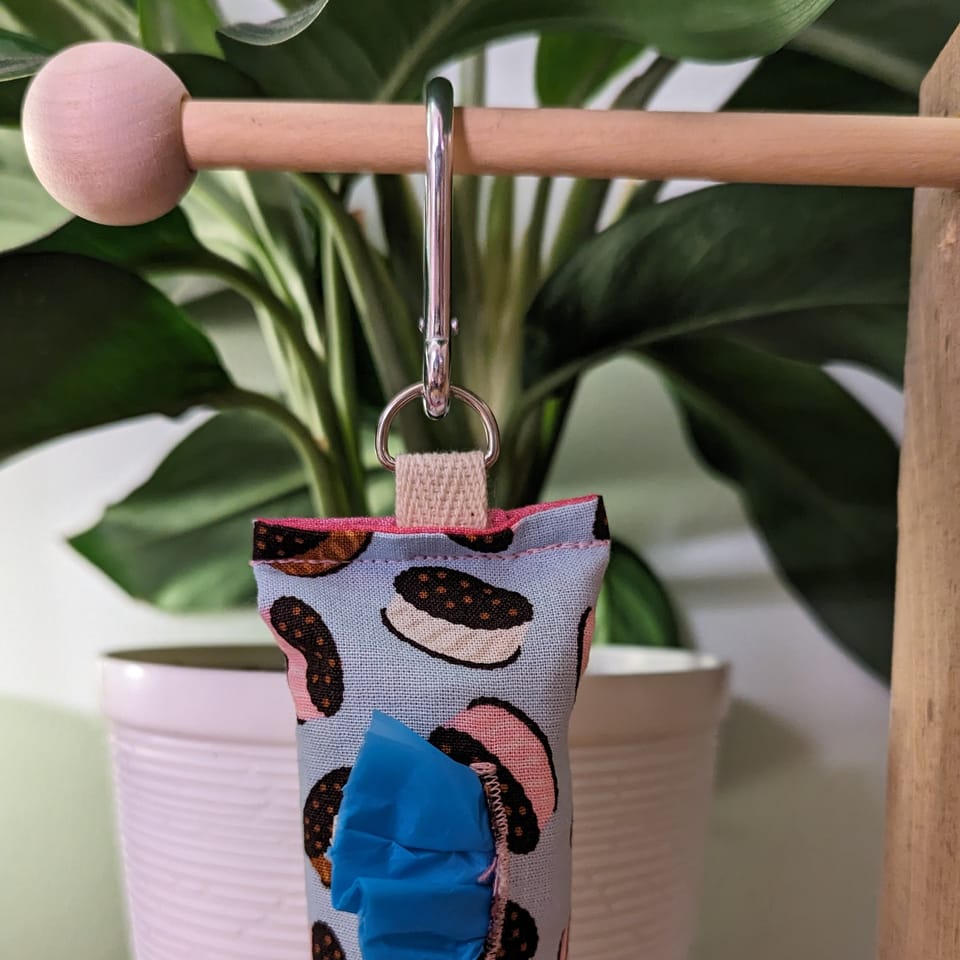 Ice Cream Sandwich Dog Waste Bag Dispenser, photo 1 of 2