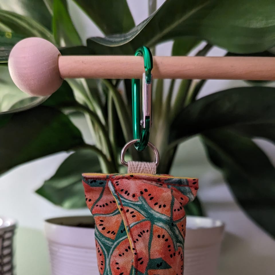 Watermelon Slices Dog Waste Bag Dispenser, photo 2 of 2
