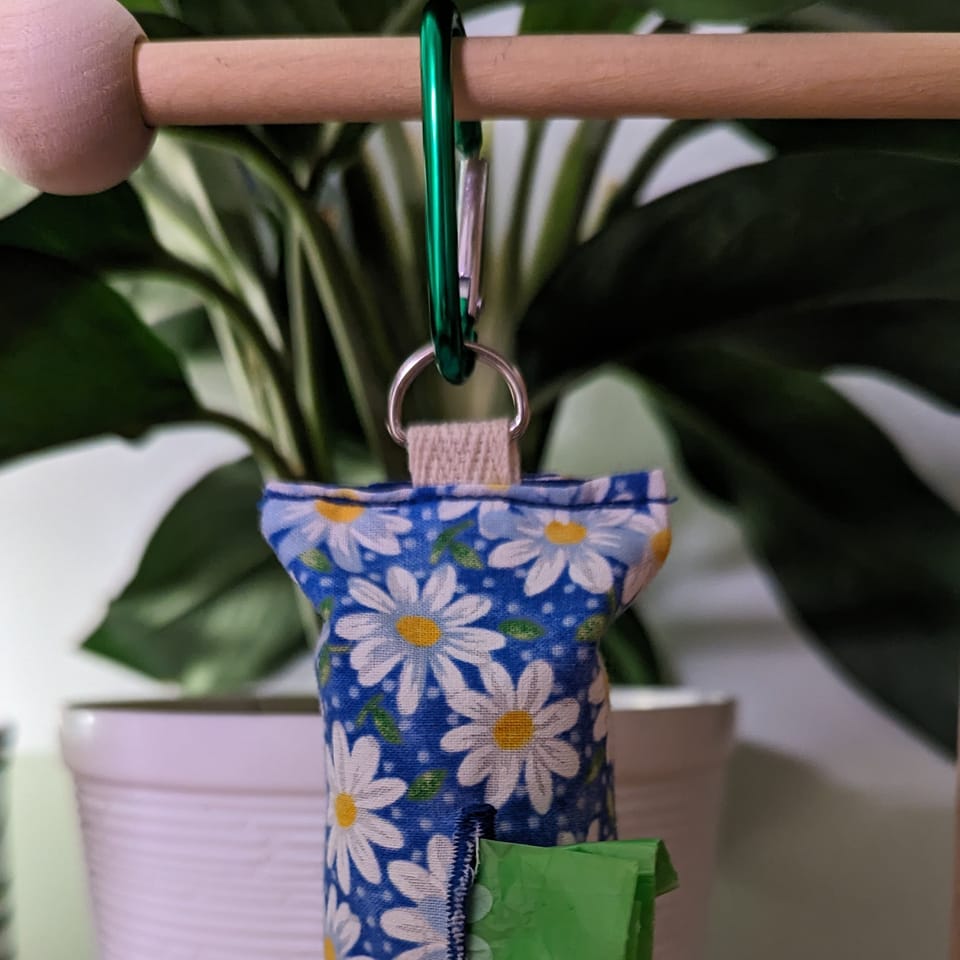 Happy Daisy Dog Waste Bag Dispenser, photo 1 of 2