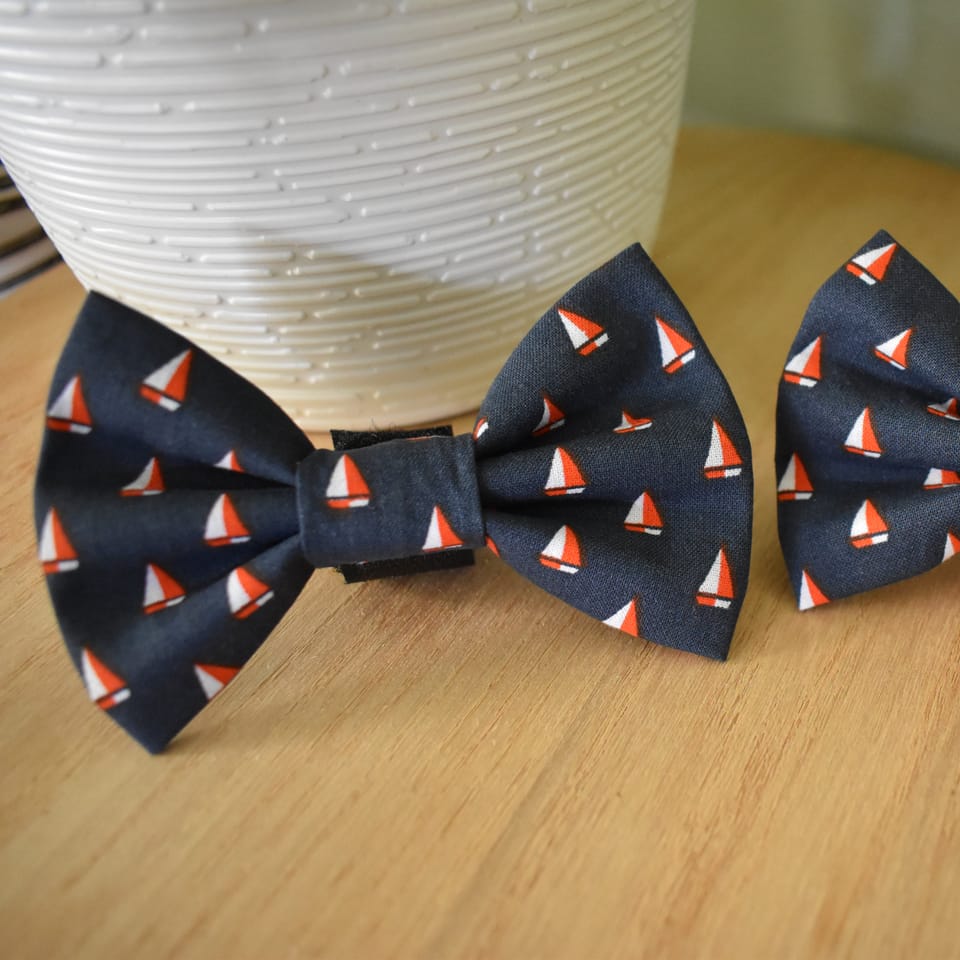 Sail Bow Dog Bow Tie, photo 1 of 2