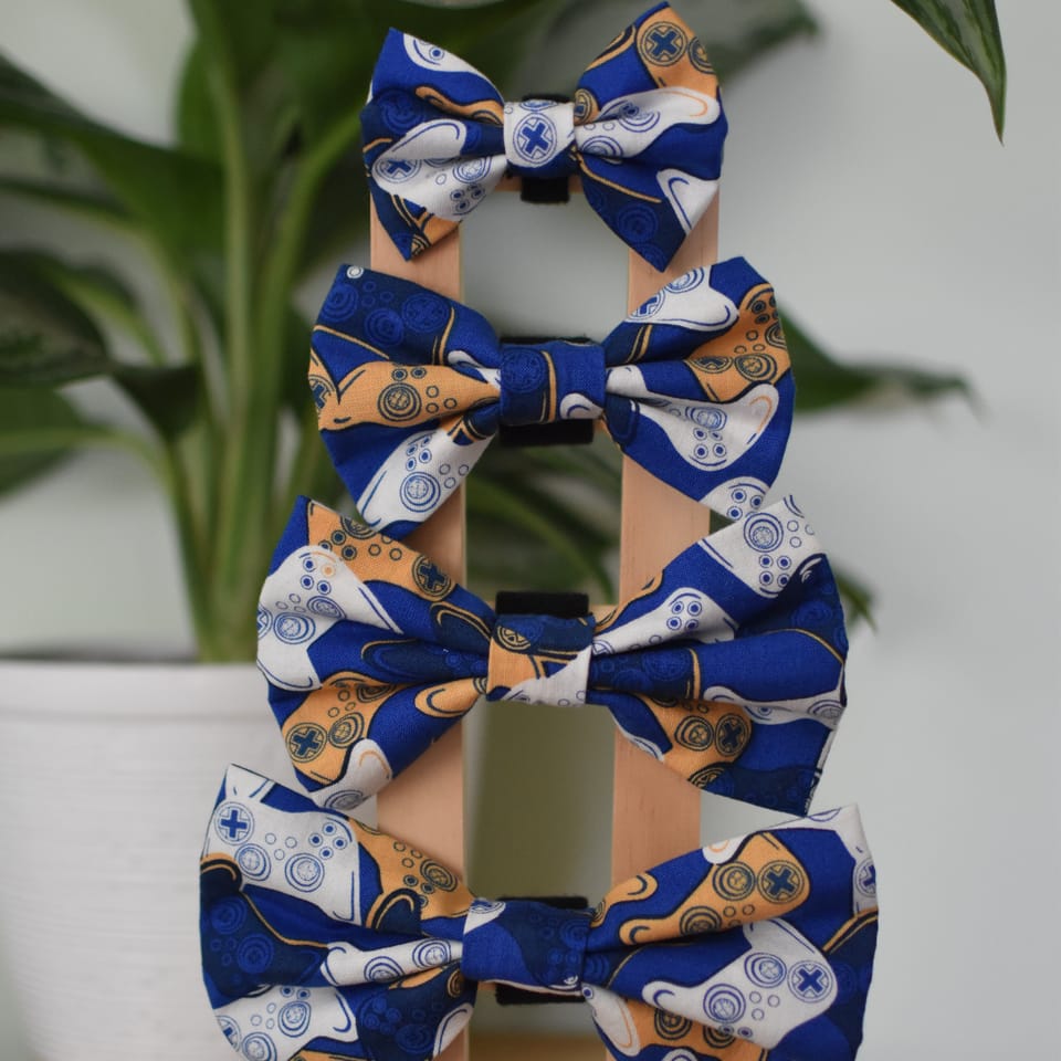 Gamer Dog Bow Tie, photo 2 of 2