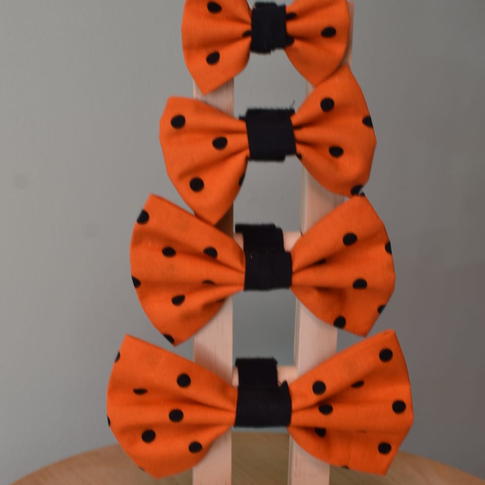 Halloween Spot Dog Bow Tie, photo 2 of 2