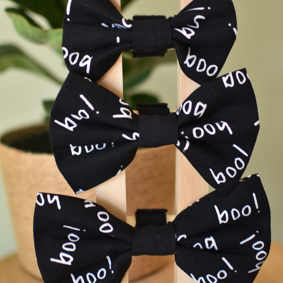 Boo Dog Bow Tie, photo 2 of 2
